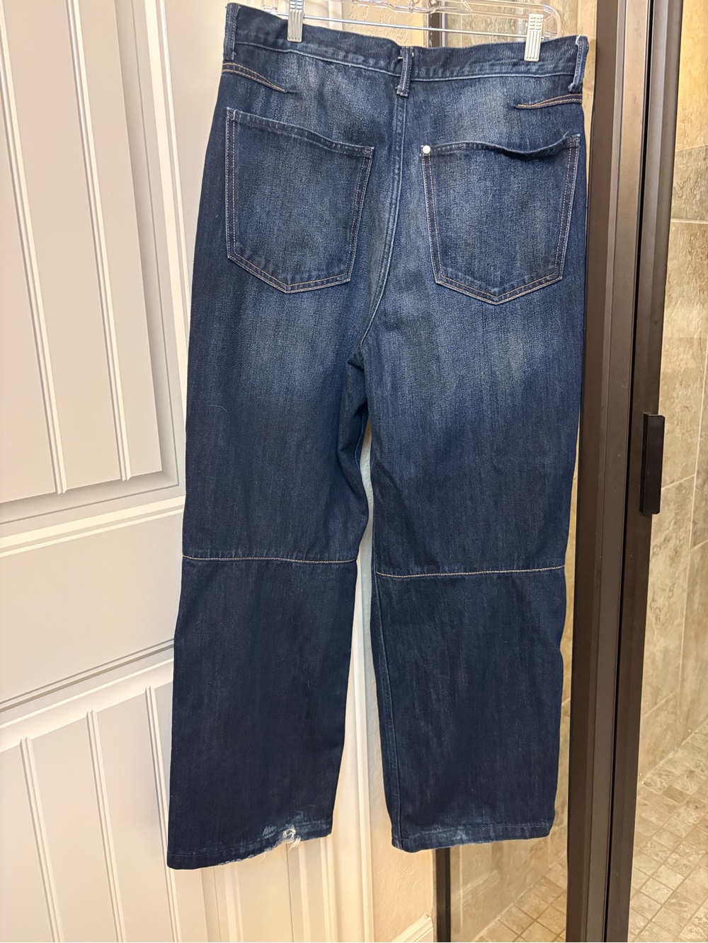 H&M Men’s Indigo baggy Jeans - Picture 3 of 5